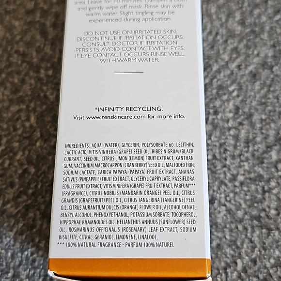 REN Glycol Lactic Radiance Renewal Mask With AHA - Picture 6 of 7